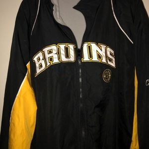 Boston Bruins reversible jacket.